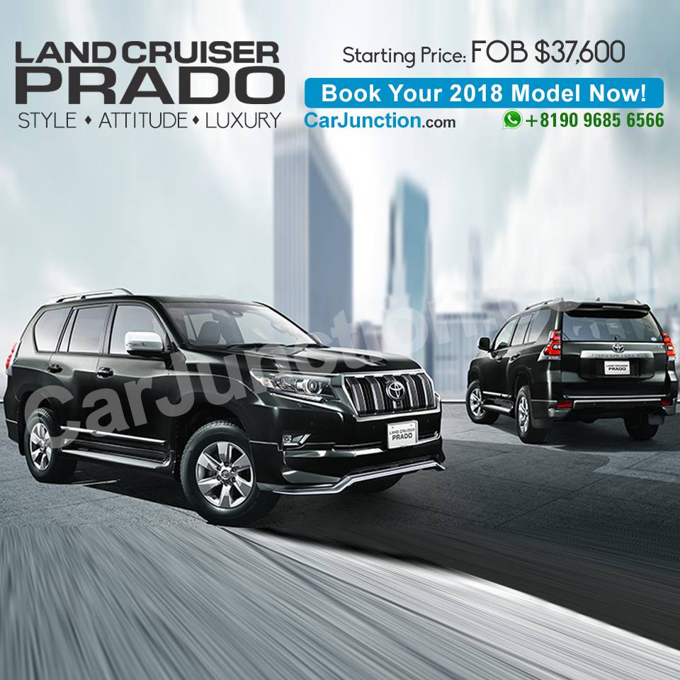 Toyota LandCruiser Prado for Pakistan